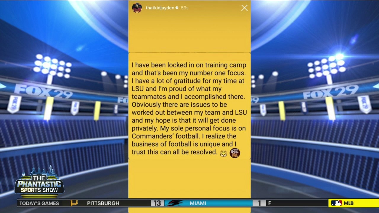 Jayden Daniels sends cease and desist to LSU over NIL, jersey number