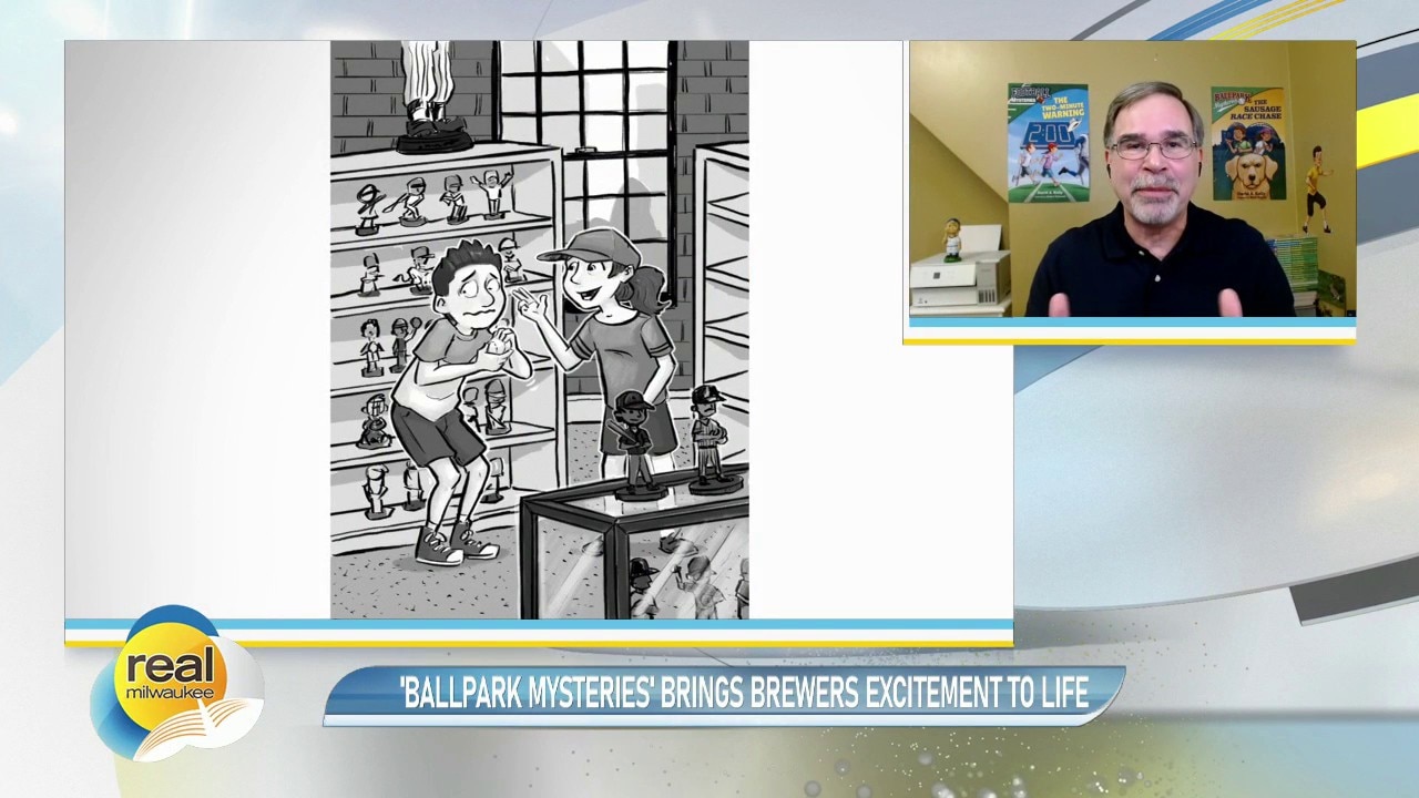 'Ballpark Mysteries' children's book series brings Brewers excitement to life