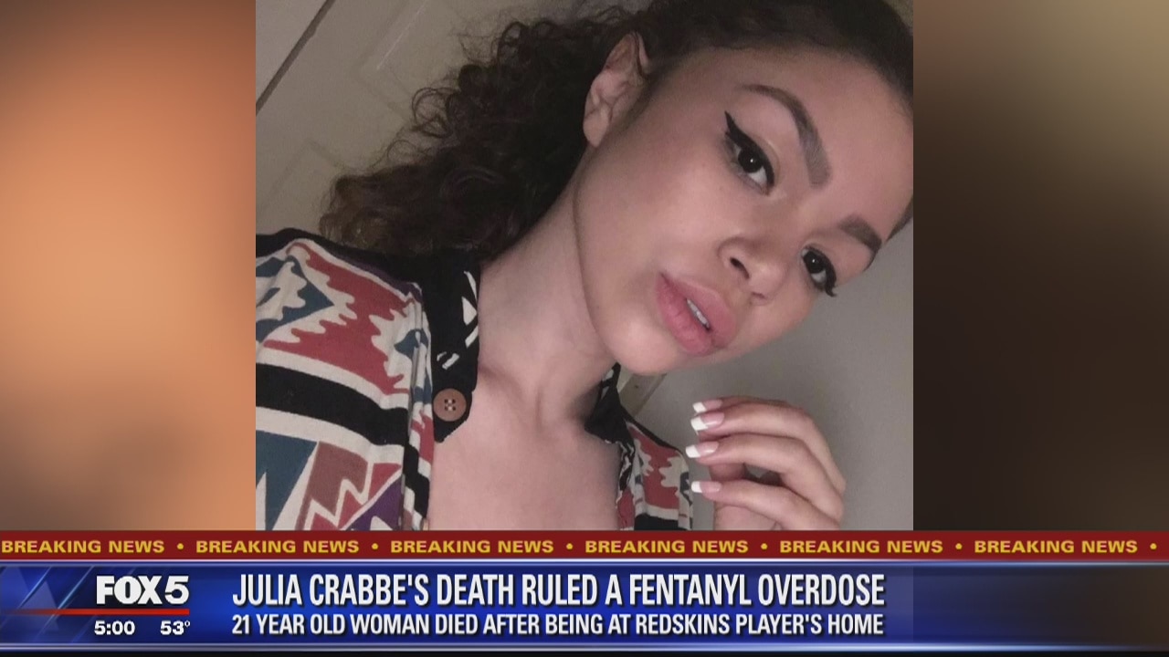 Julia Crabbe's death ruled a fentanyl overdose