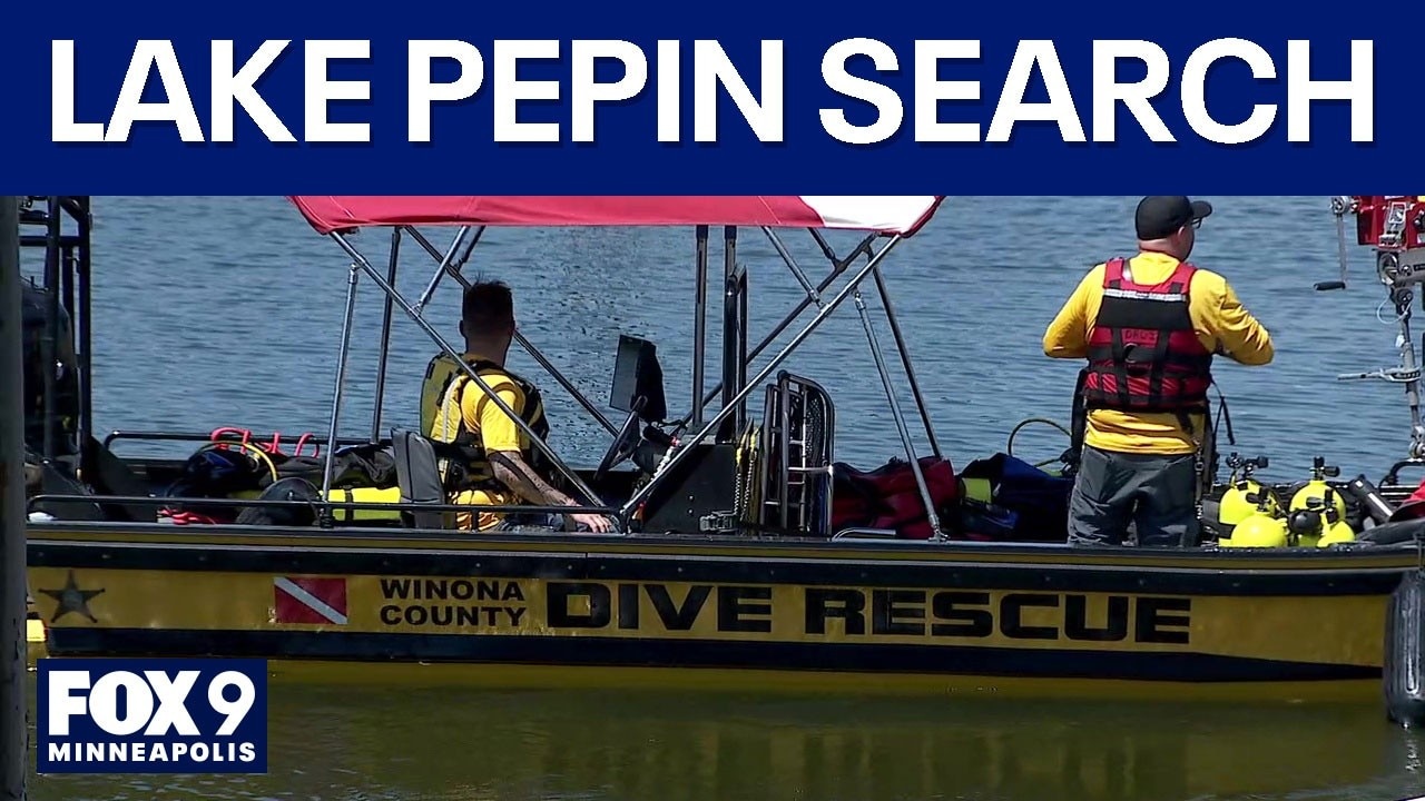 Lake Pepin search: 3 remain missing
