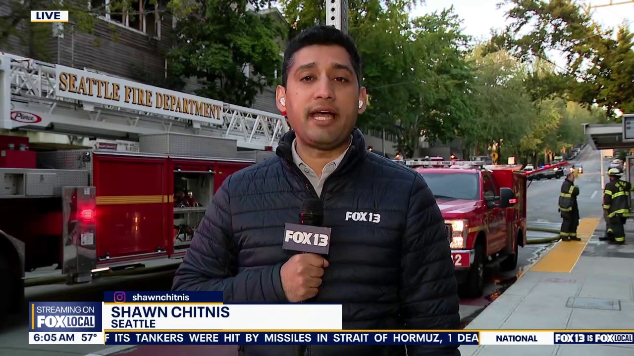 Seattle crews respond to fire inside three-story commercial building