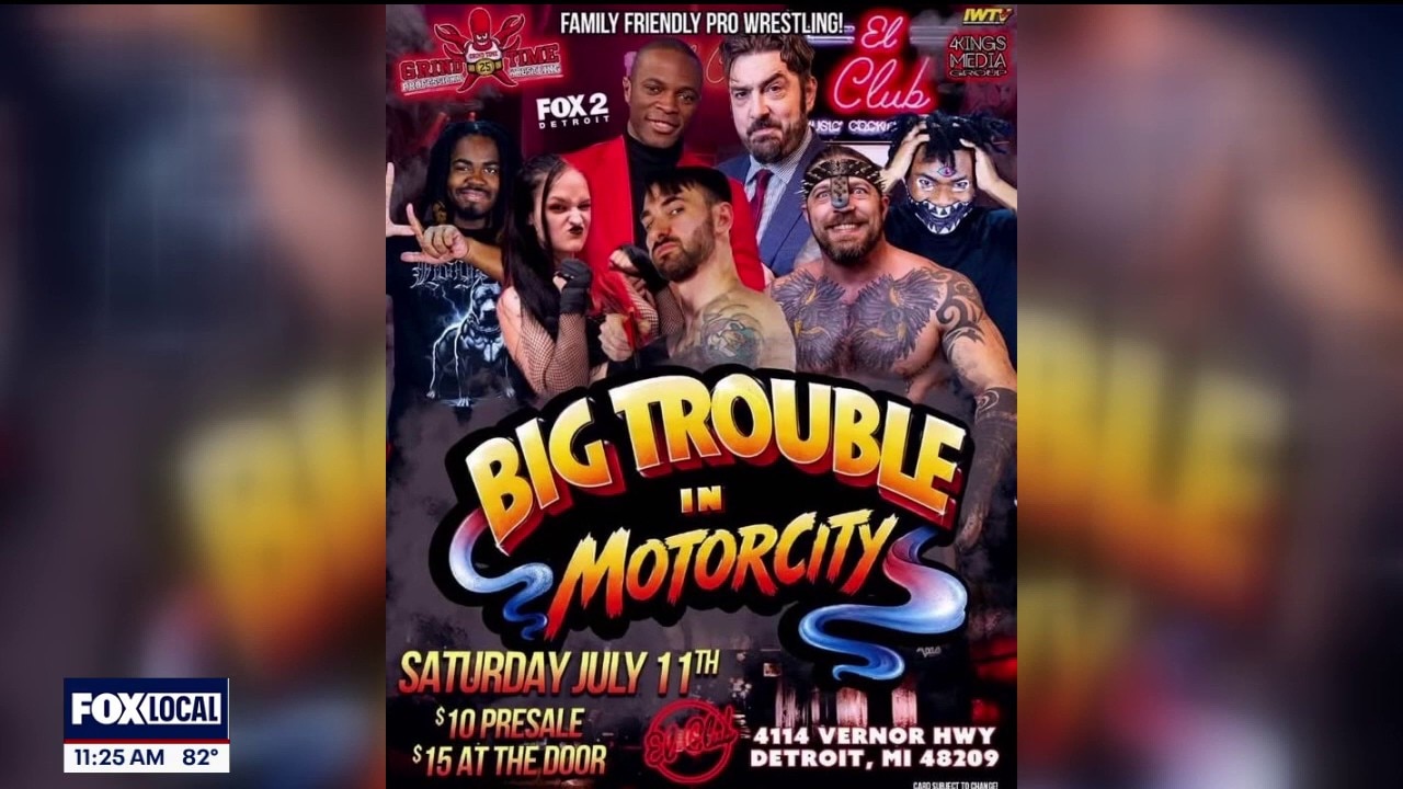 Darren McCarty's Grind Time Wrestling hosting event this Saturday