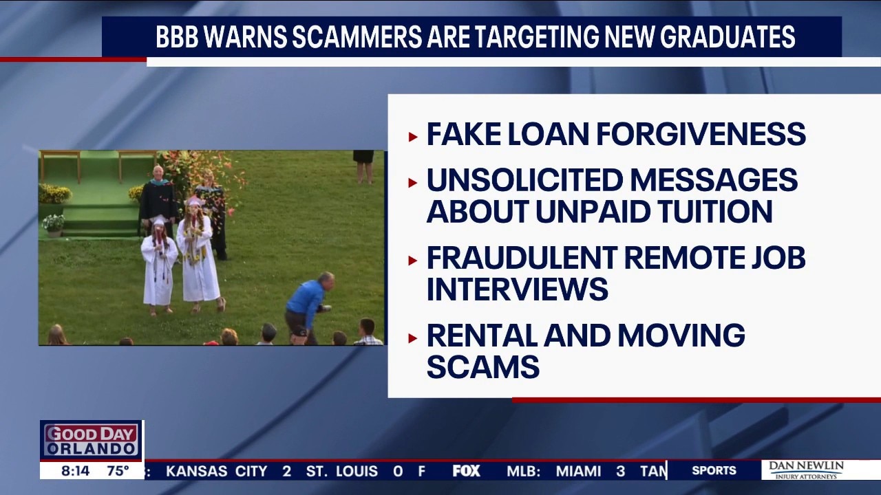 BBB: 4 scams graduates need to be aware of 