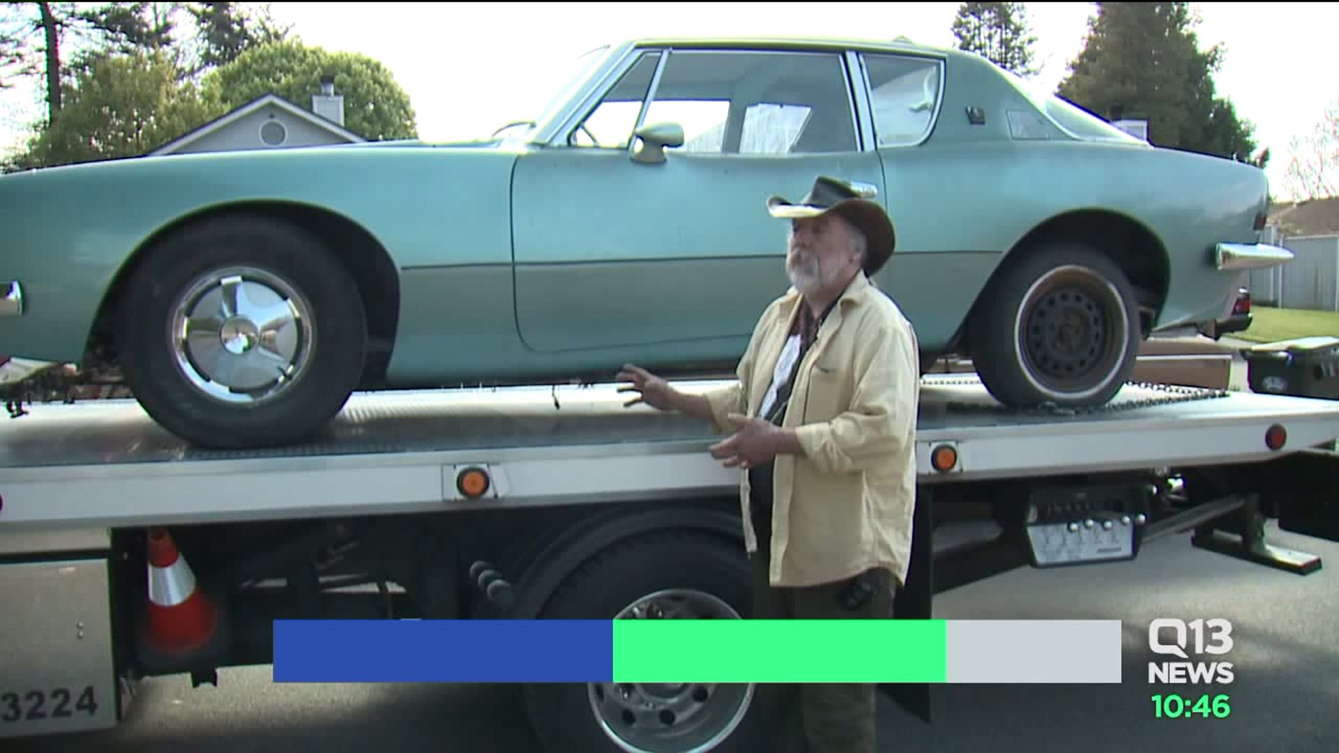Man`s stolen classic car is found