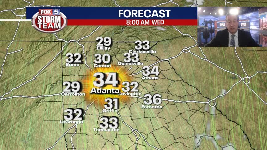 Tuesday Night Weather Update