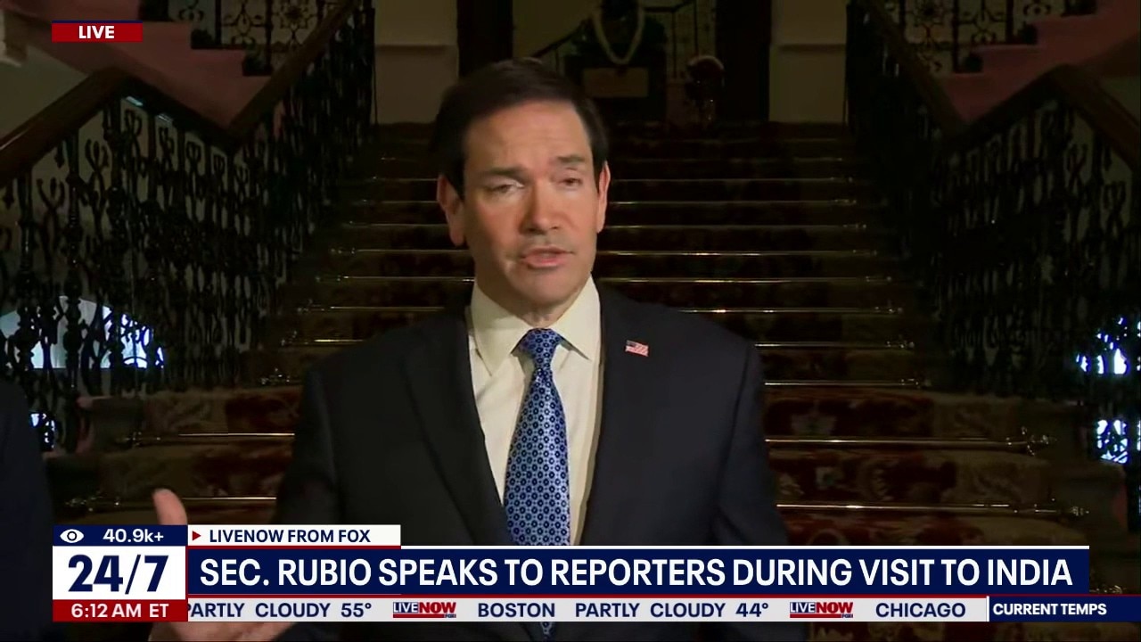 Rubio addresses Russia-Ukraine war