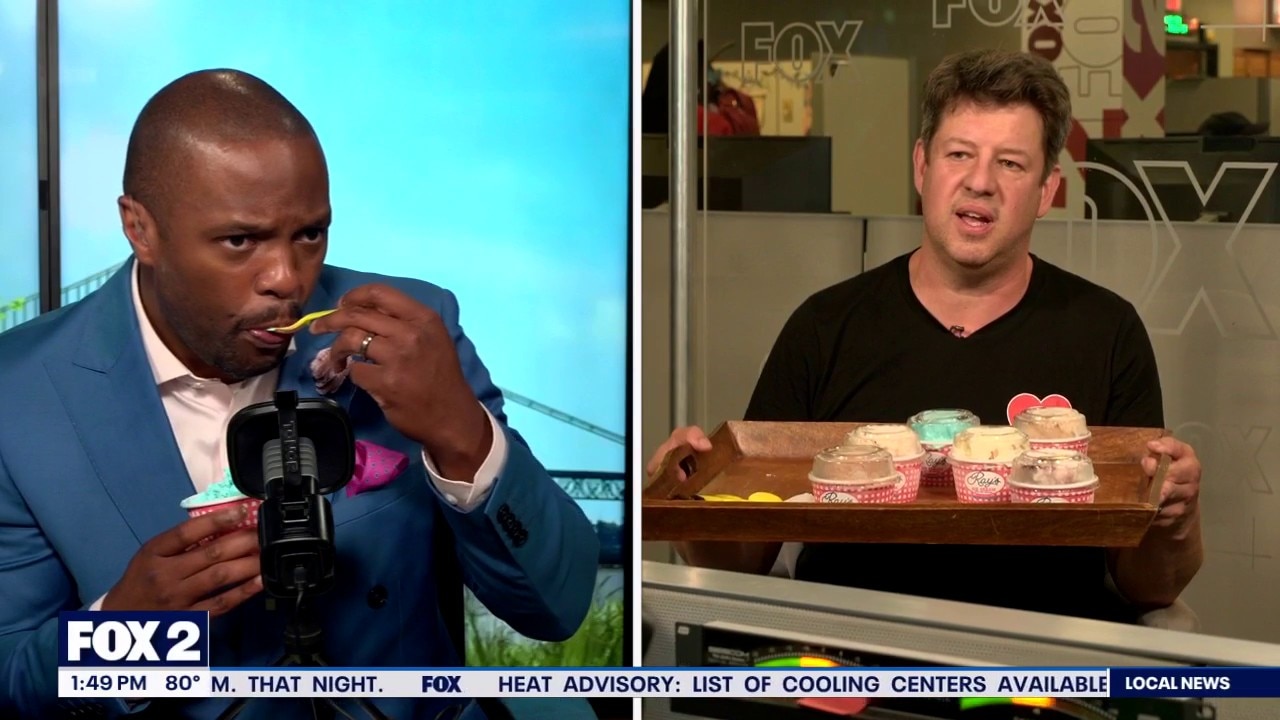 Celebrating national ice cream month with Rays Ice Cream 