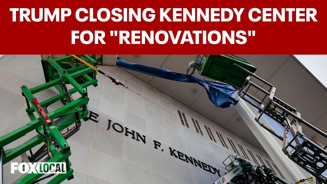 Trump plans to close Kennedy Center for 2 years starting July 4