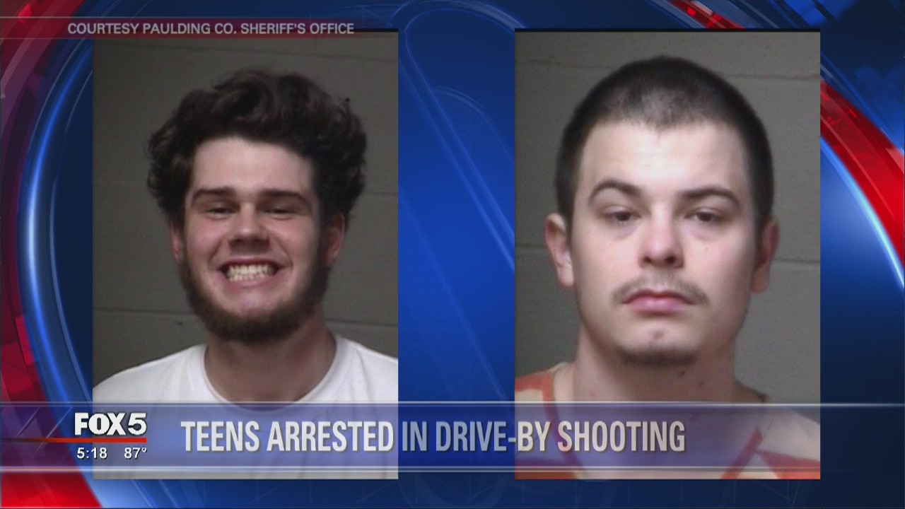 Teens arrested in drive-by shooting