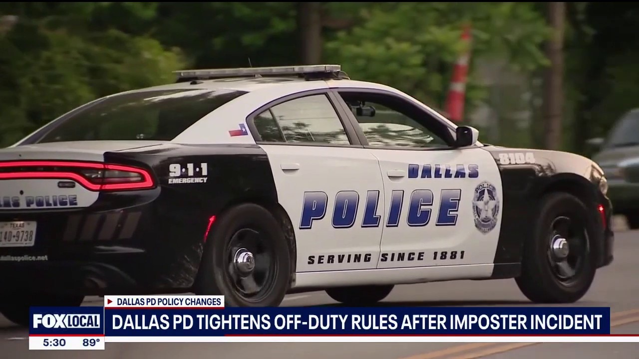 Dallas Police tighten off-duty rules after imposter incident