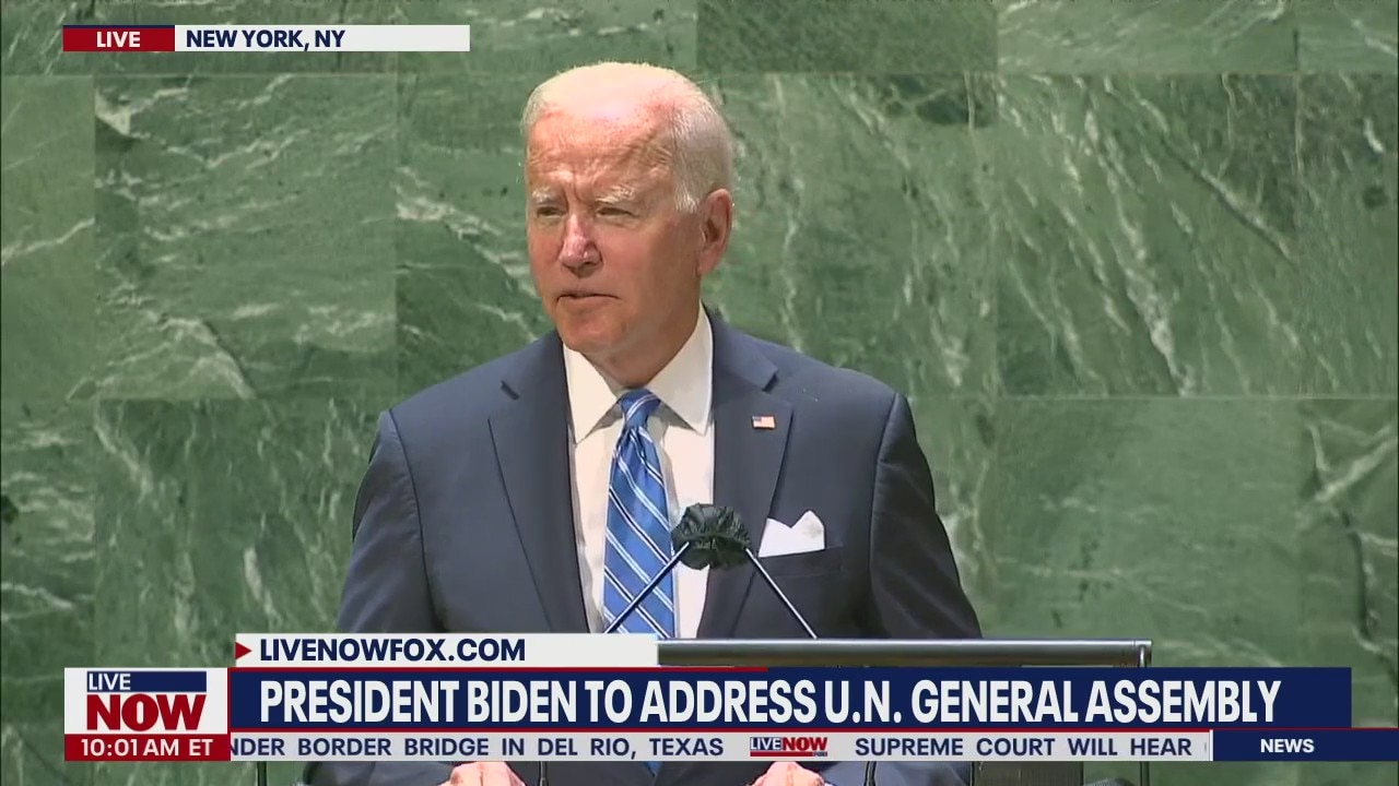 Full remarks: Biden addresses UN General Assembly