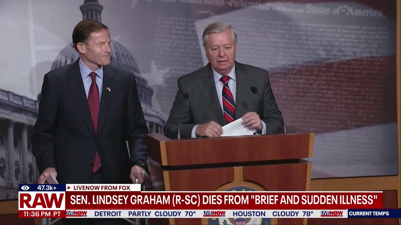 Lindsey Graham dead: Senator dies at 71, office says