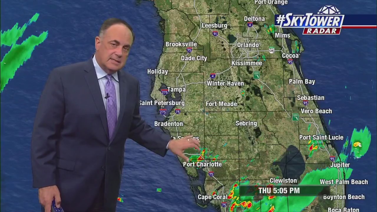 Thursday evening forecast