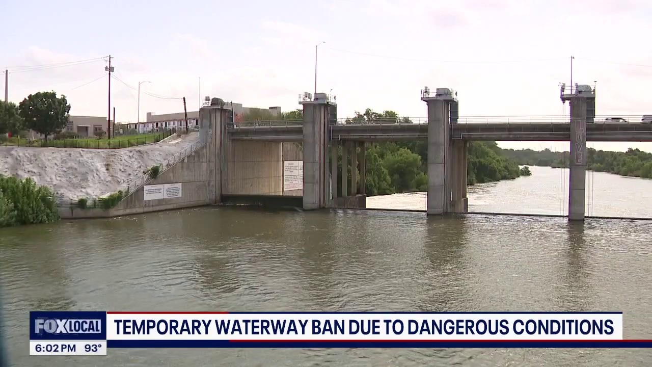 Temporary waterway ban due to dangerous conditions