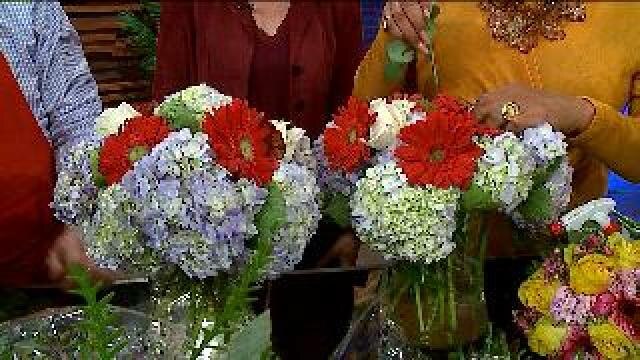 Valentine's Day floral arrangements