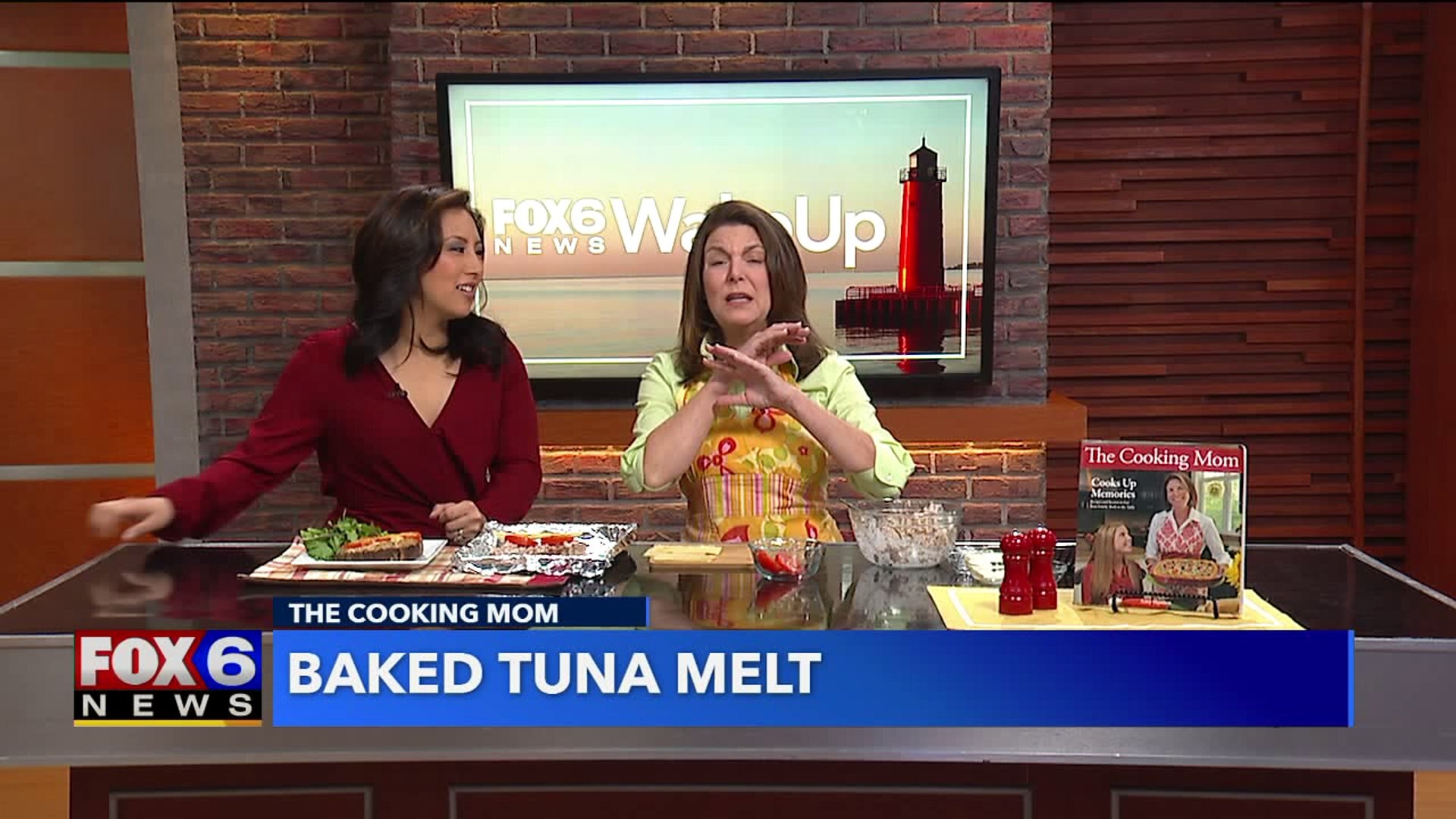 Baked tuna melt