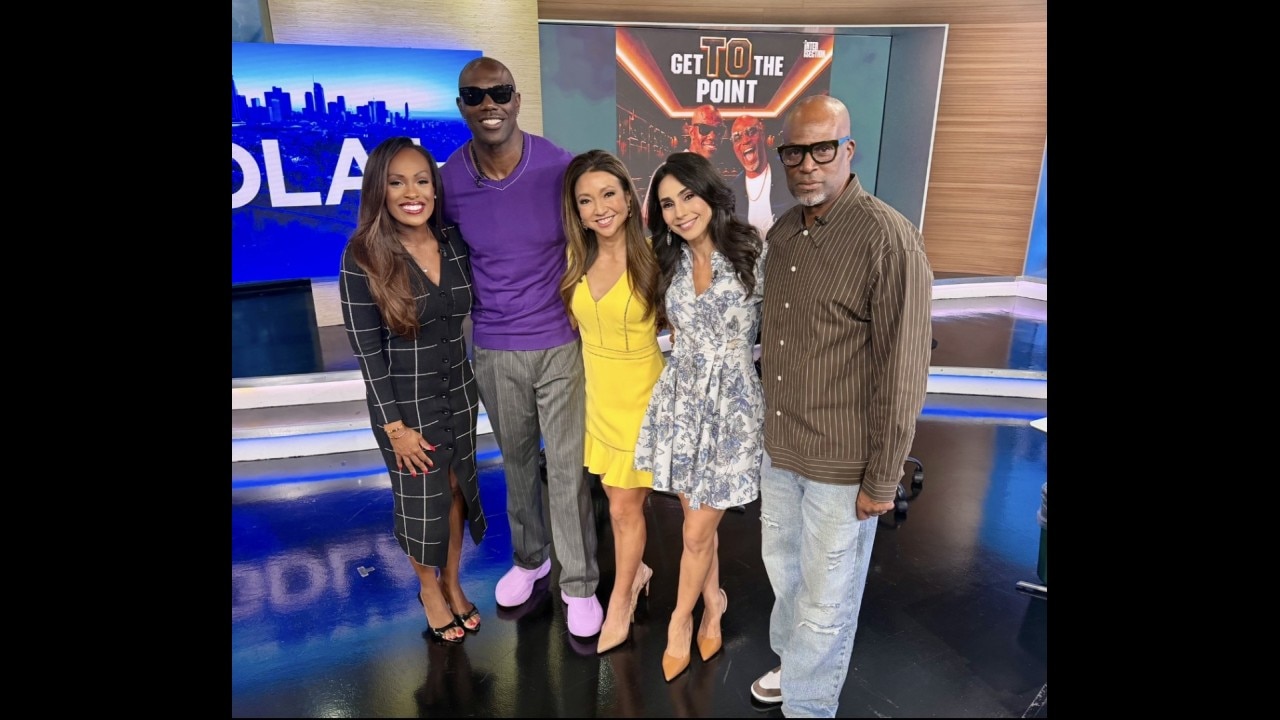Terrell Owens and Chris Spencer visit GDLA+