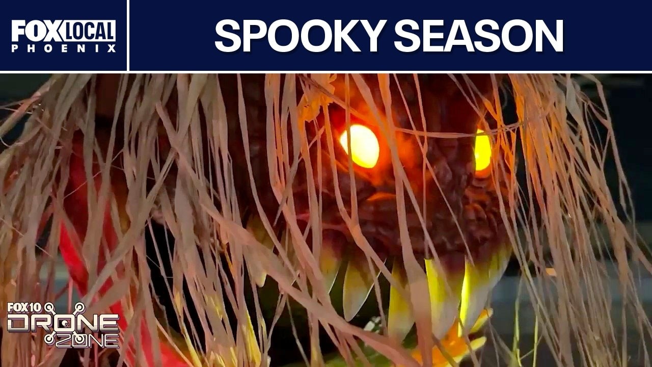 Aerial tour of Arizona Halloween attractions | Drone Zone
