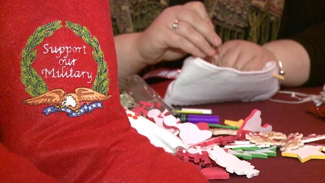 "We have to take care of them:" Can you help stuff `Stockings for Soldiers?`