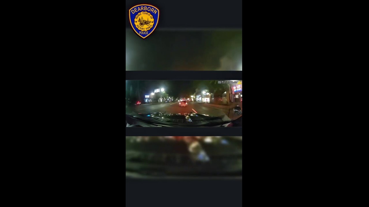 Dearborn police release video of drone response