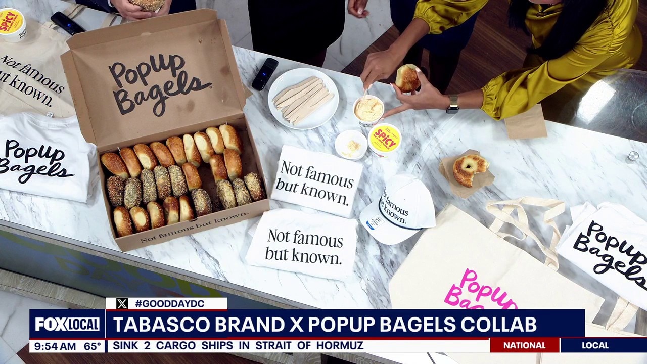 TABASCO Brand x PopUp Bagels Collab