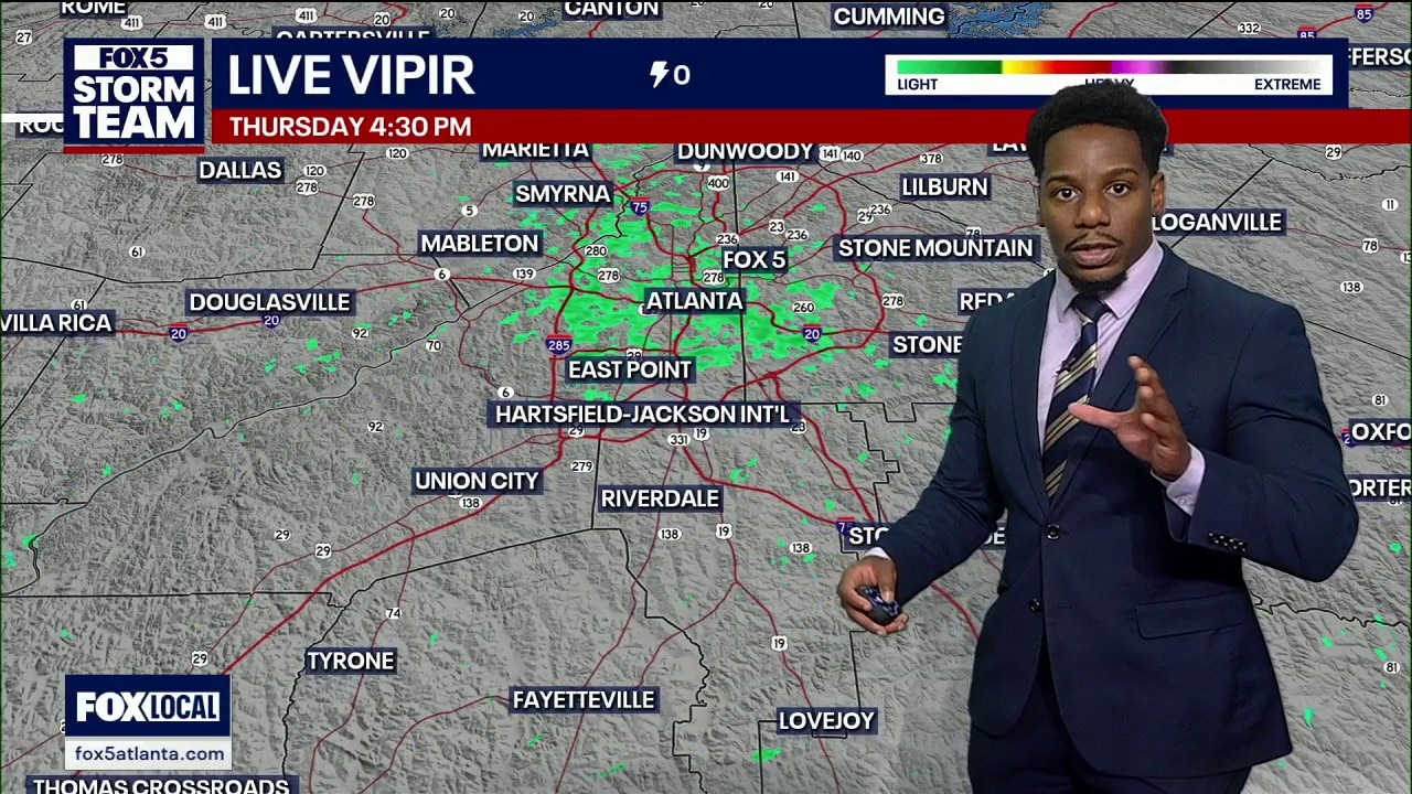 Thursday afternoon weather forecast