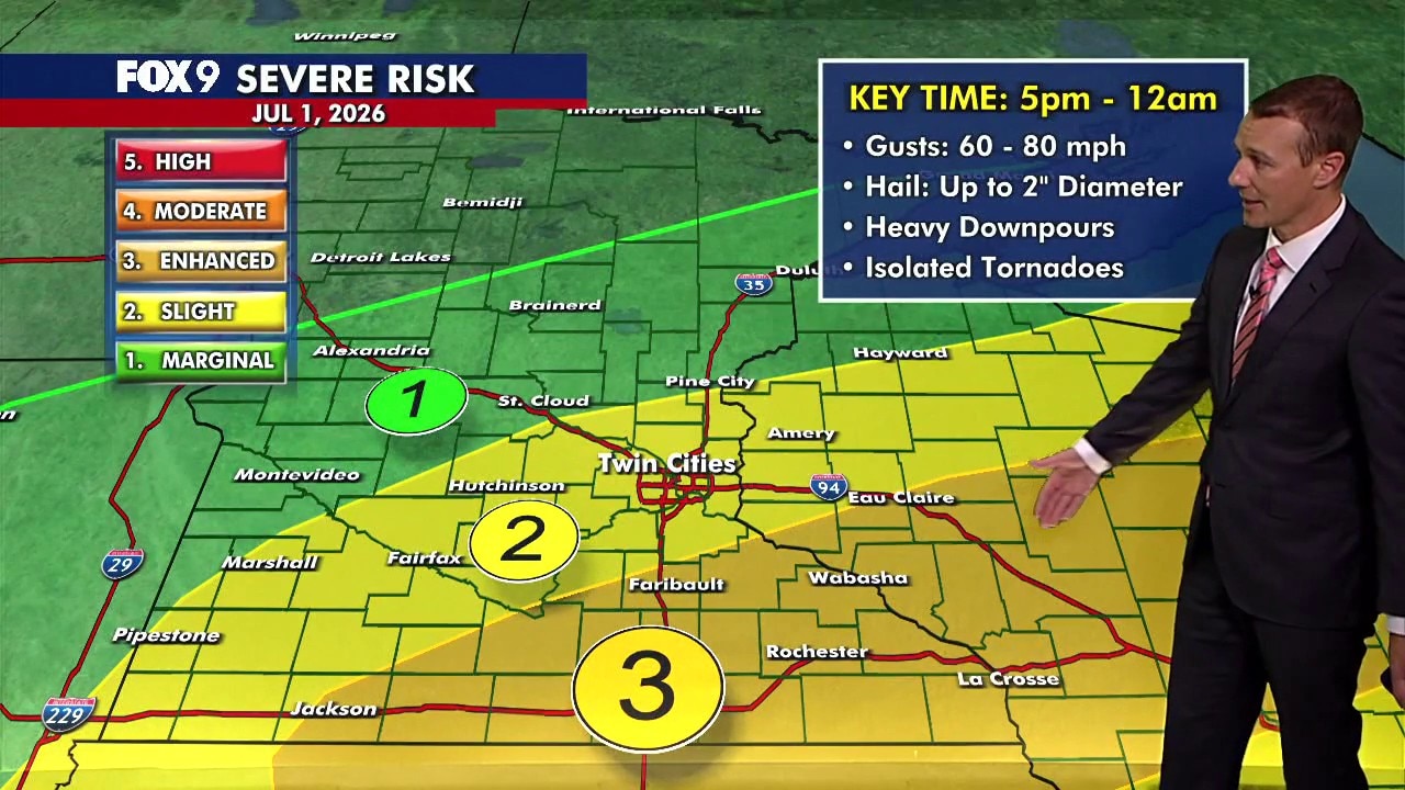 MN weather: Wednesday evening forecast update