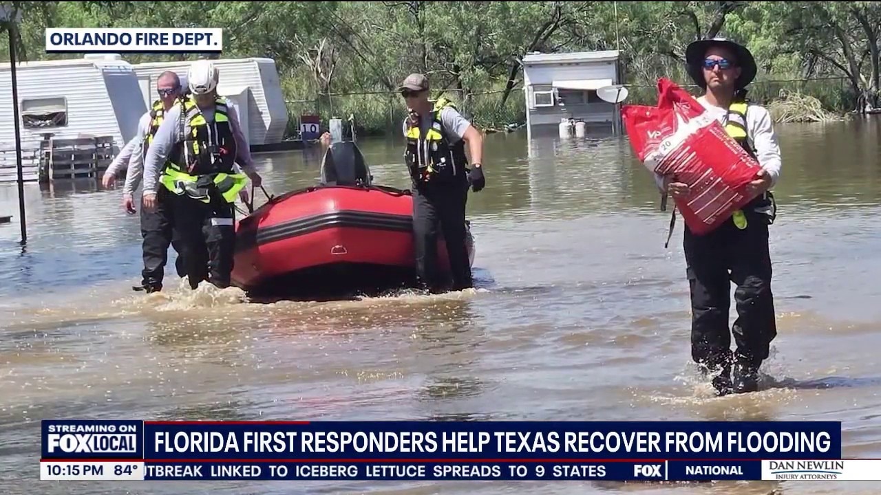 Central Florida rescue team returns after flood response in Texas