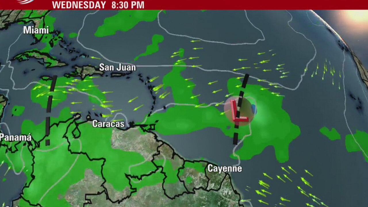 Wednesday evening weather forecast