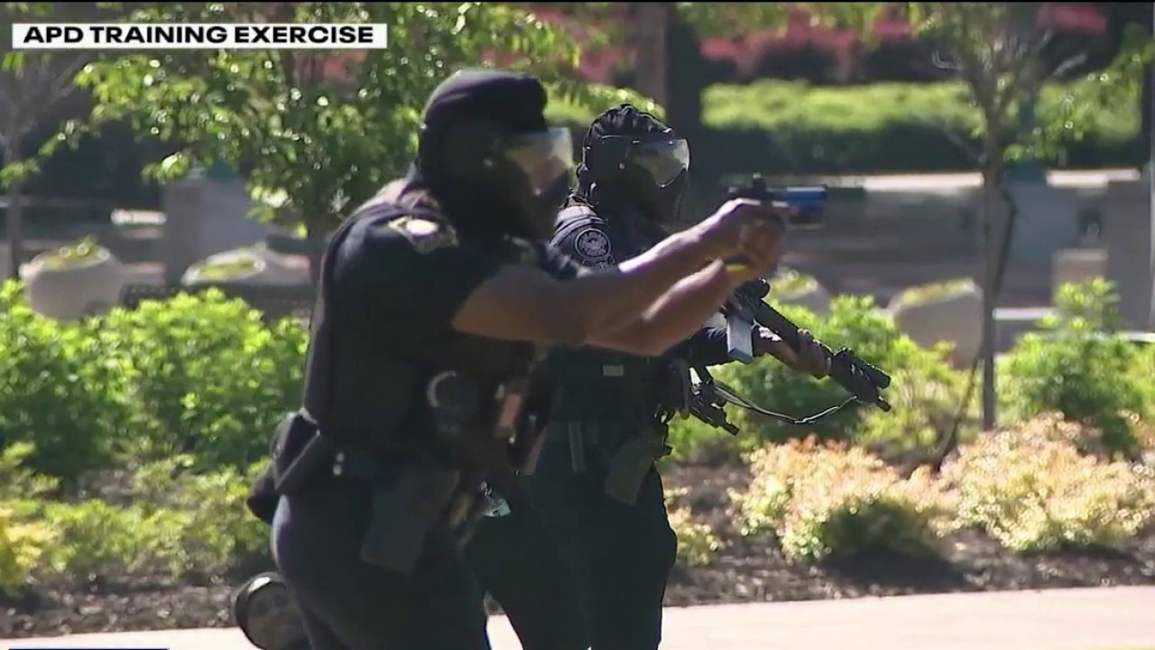 FIFA World Cup safety drill held at city park