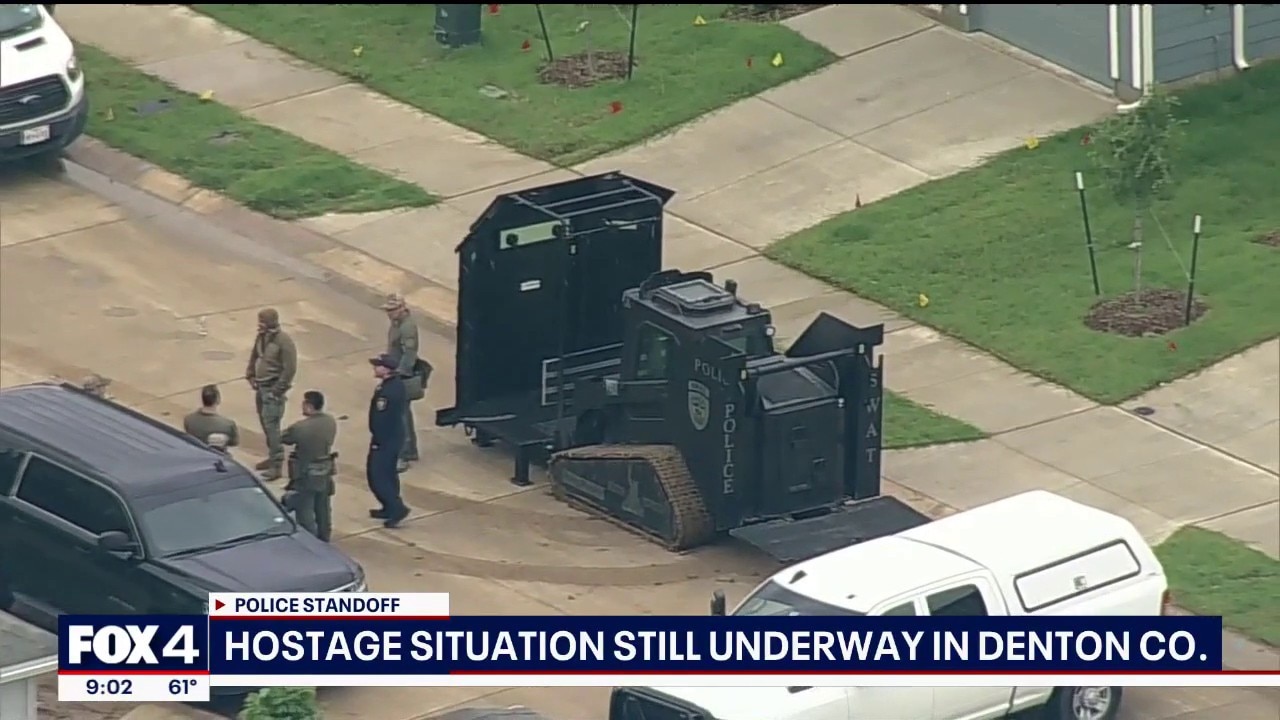 Nearly 24 hours since Denton County hostage situation began