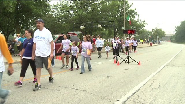 "We make magic for kids:" Annual walk helps wishes come true