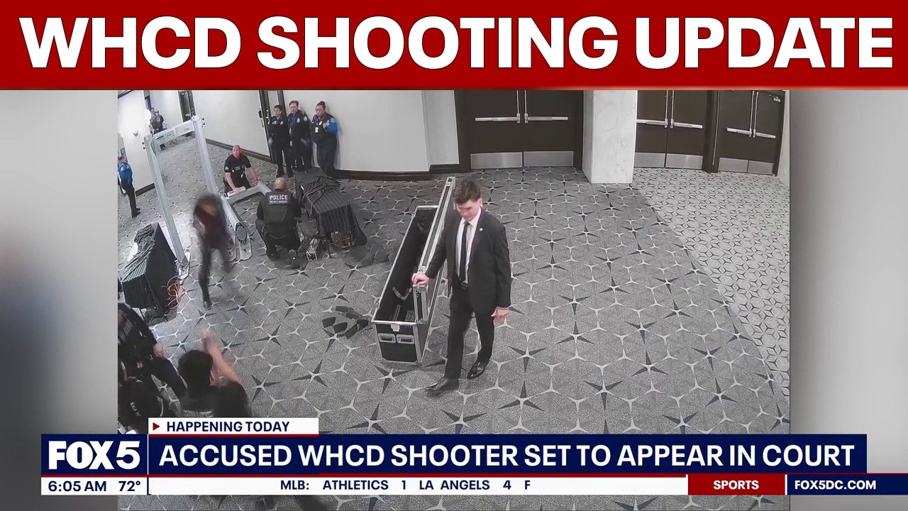 Accused White House Correspondents Dinner shooter set to appear in court | FOX 5 AT 6AM