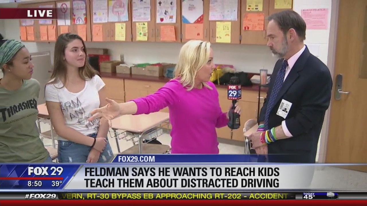 Dad who lost daughter to distracted driving gives back on 'Giving Tuesday'