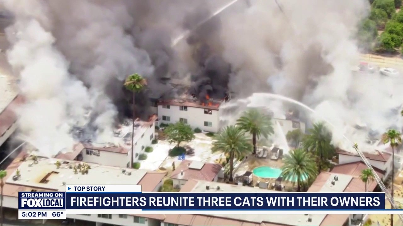 Residents describe 'chaos' in Riverside apartment fire
