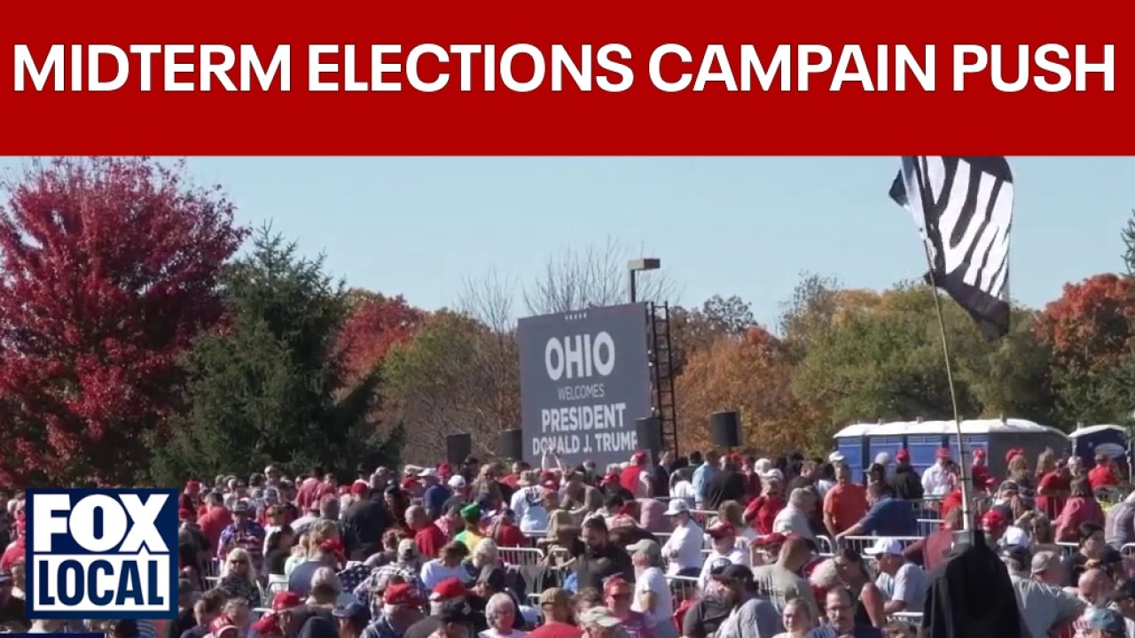 Democrats, Republicans hit campaign trail with 6 days left until midterm elections