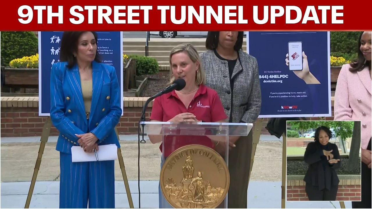 9th Street Tunnel Update: DC traffic delays continue Friday