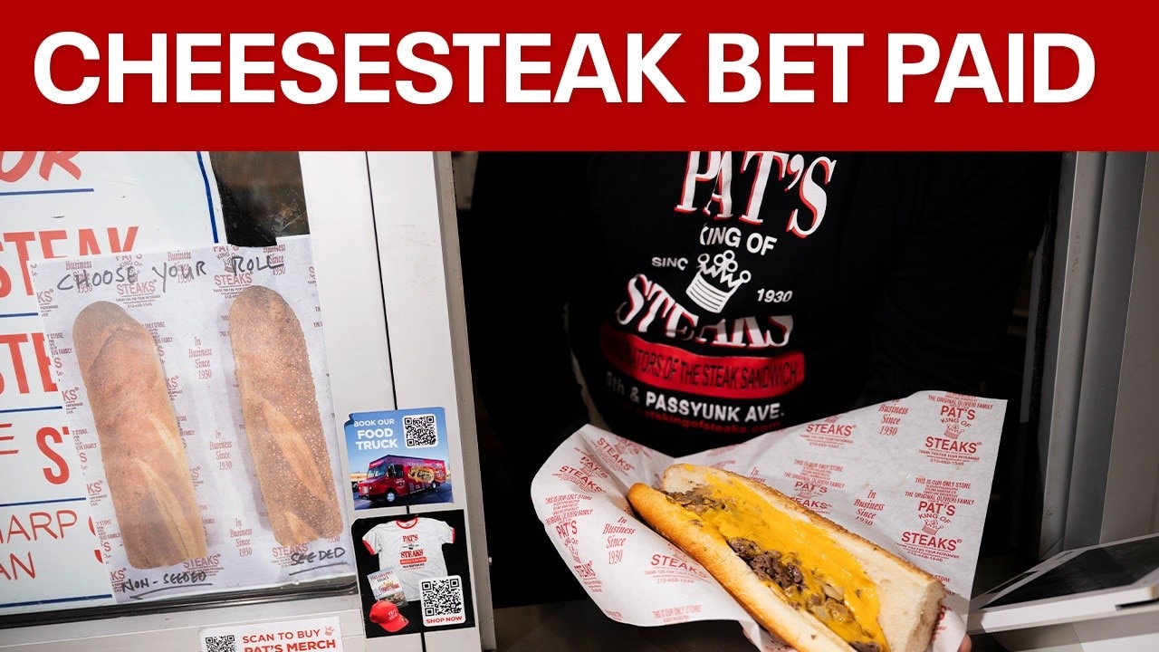 Pat's King of Steaks owner makes cheesteaks in NY after Knicks, Sixers bet