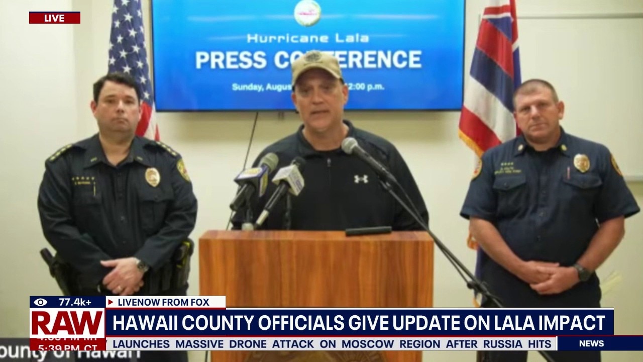 Hawaii County officials give update on Lala's impact