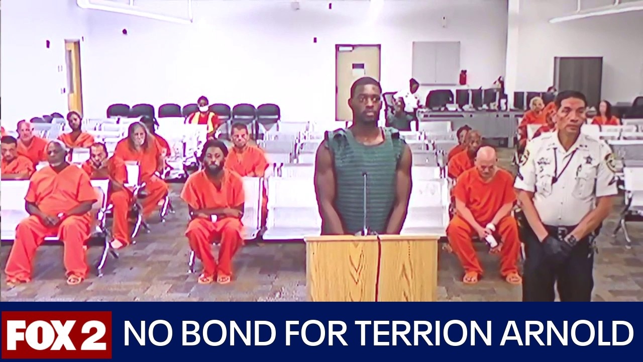 Lions' Terrion Arnold held without bond on kidnapping charges