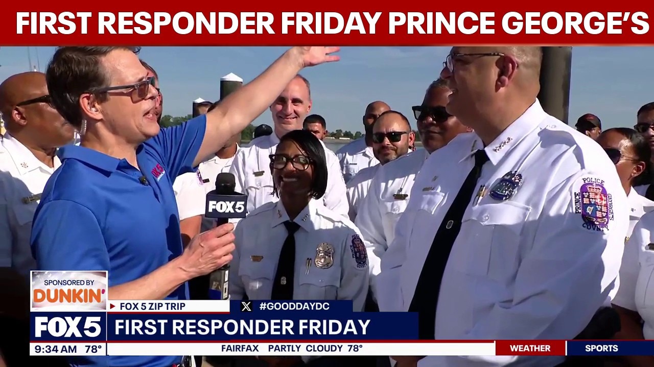 FOX 5 Zip Trip: on First Responder Friday Prince George’s County Police, Fire & Sheriff