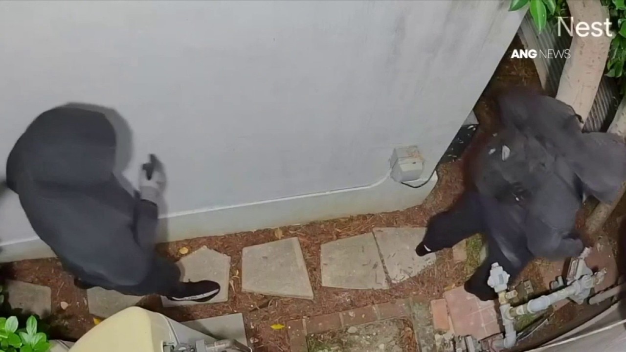 LA man chases would-be burglars