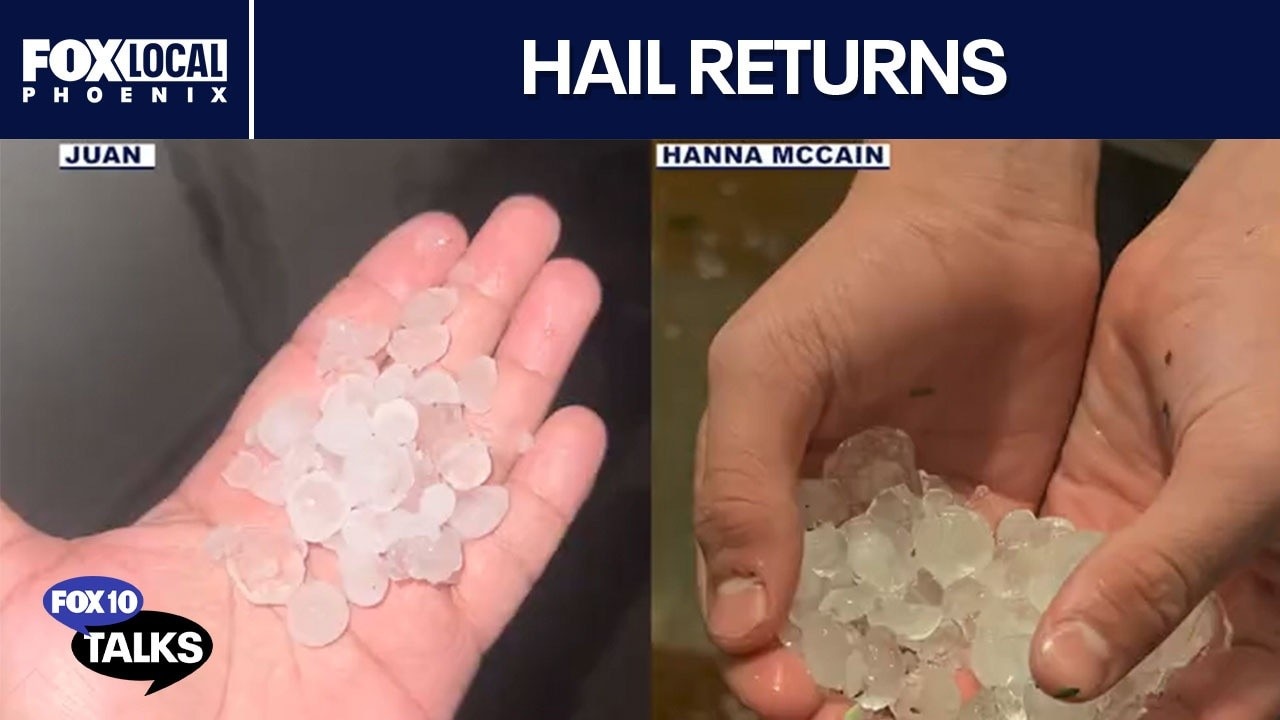Tornado watch and hail in Arizona | FOX 10 Talks
