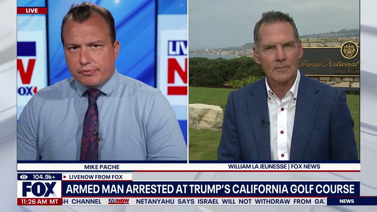 Man arrested at Trump’s CA golf course faces charges