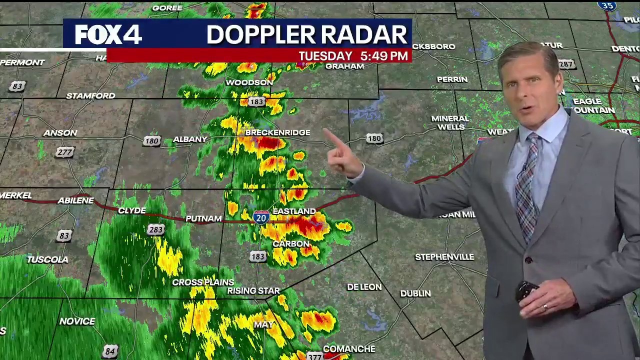 Dallas weather: May 26 evening forecast