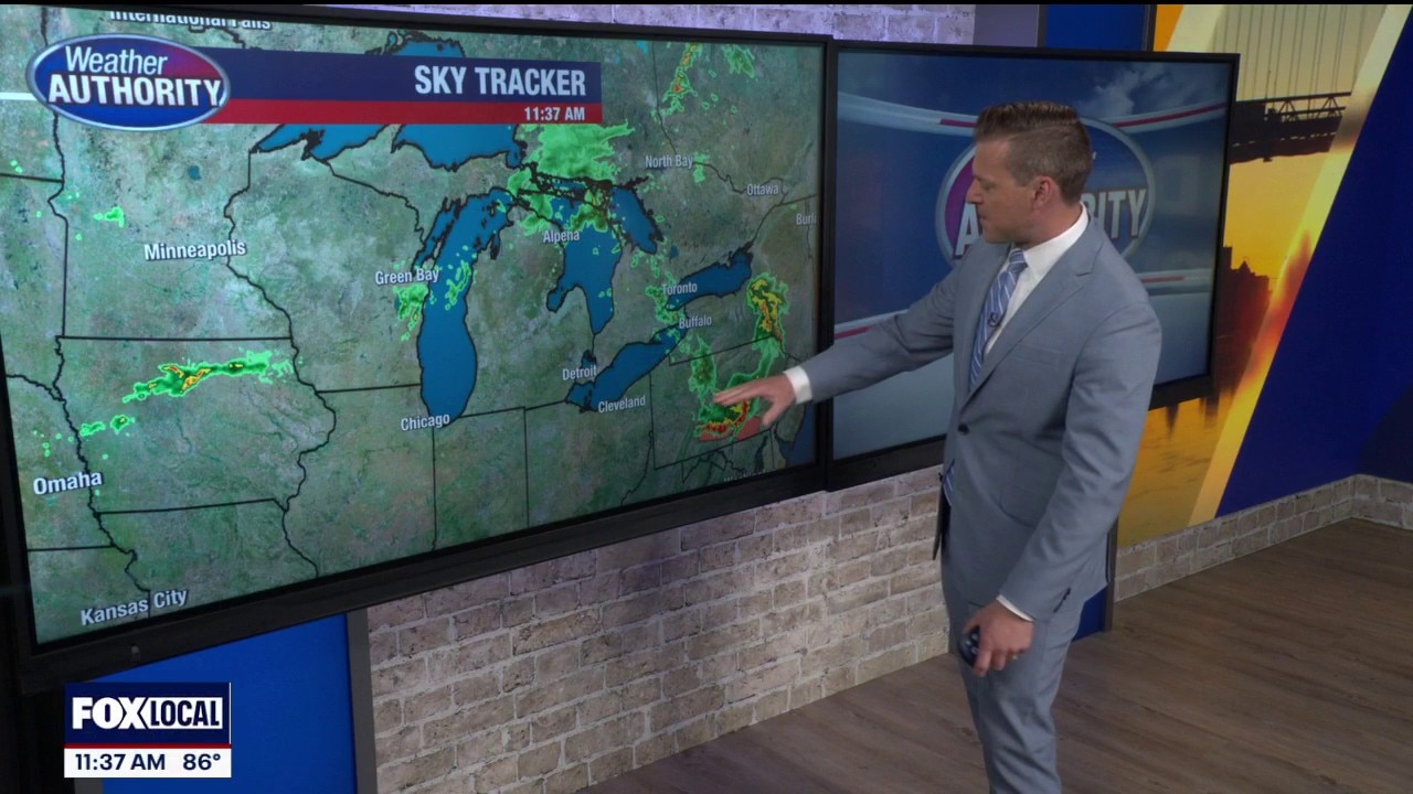 Very hot and humid today with a Heat Advisory