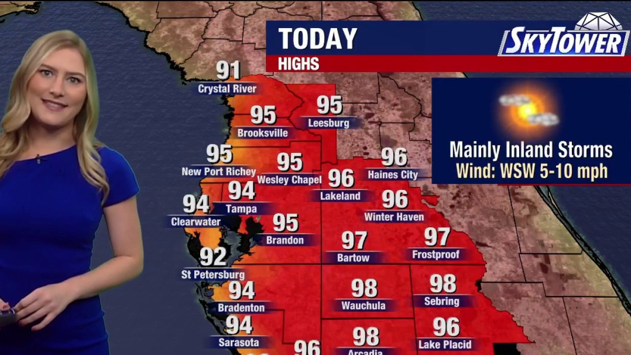 Tampa weather | Monday morning forecast