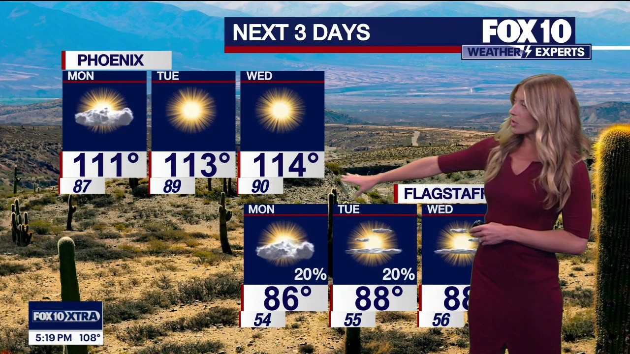 Prepare for very hot temperatures this week in Arizona