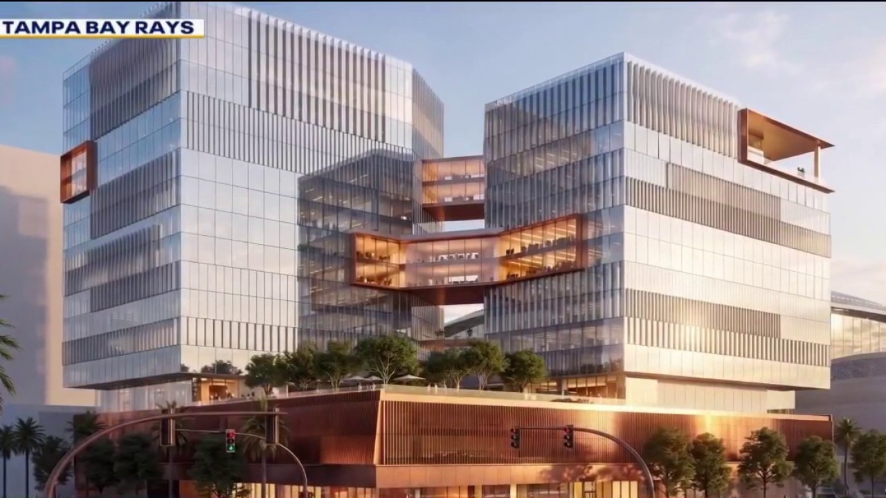 Rays unveil new stadium district office renderings
