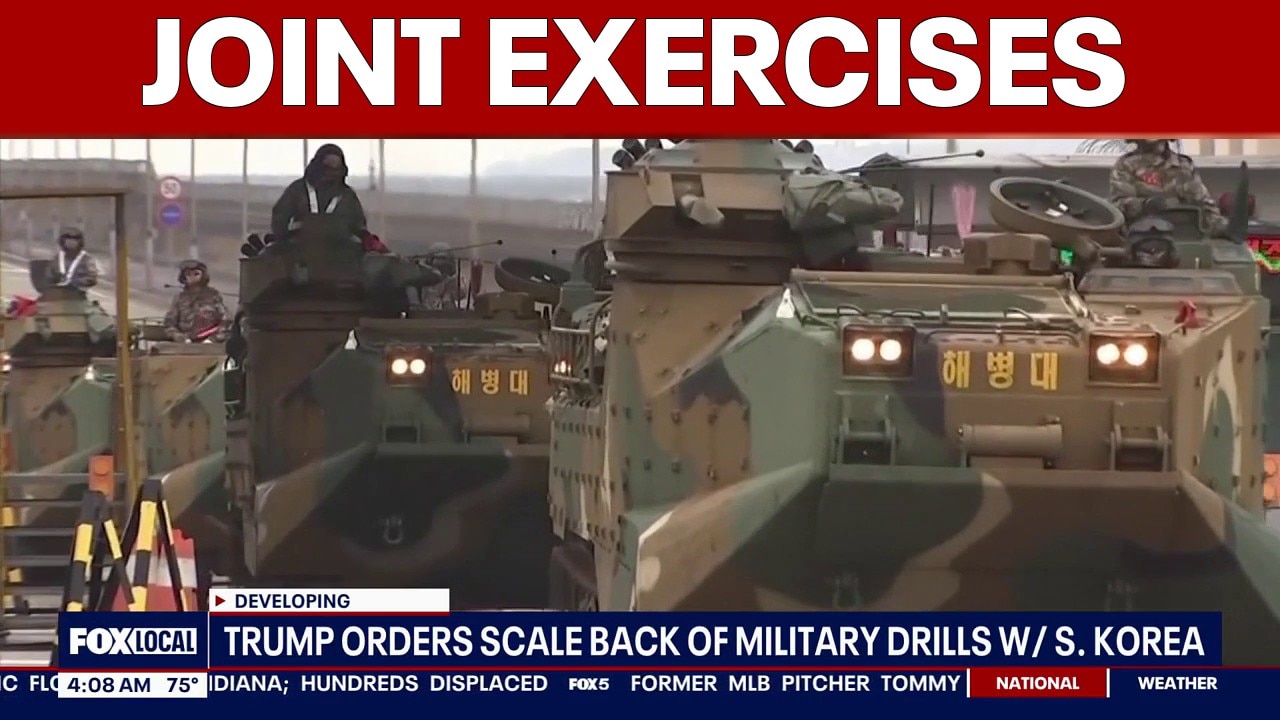 Trump orders Pentagon to scale back joint exercises with South Korea | FOX 5 AT 4AM